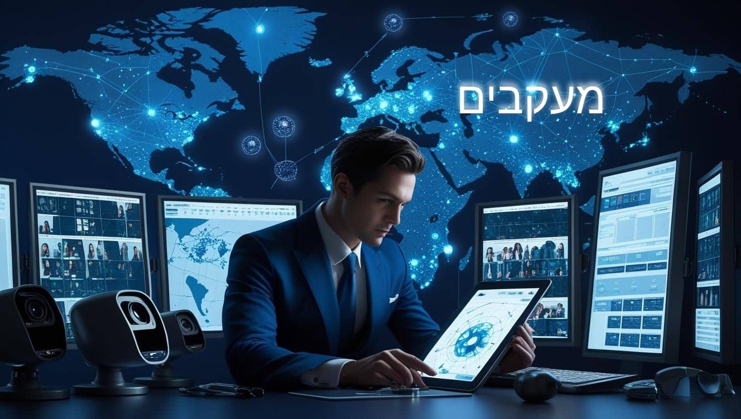 ביצוע מעקבים בתחומים שונים - גל חקירות