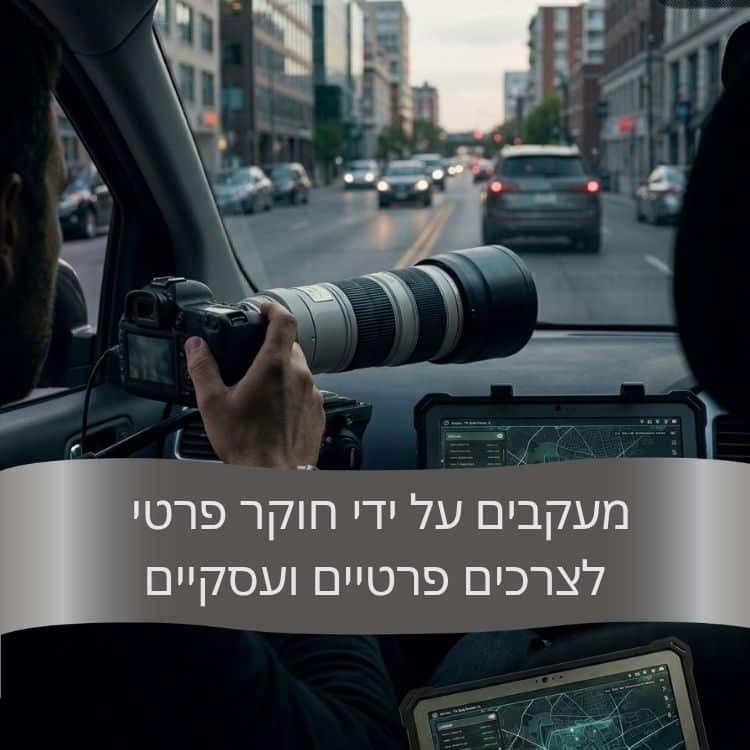 מעקבים על ידי חוקר פרטי לצרכים פרטיים ועסקיים- גל חקירות